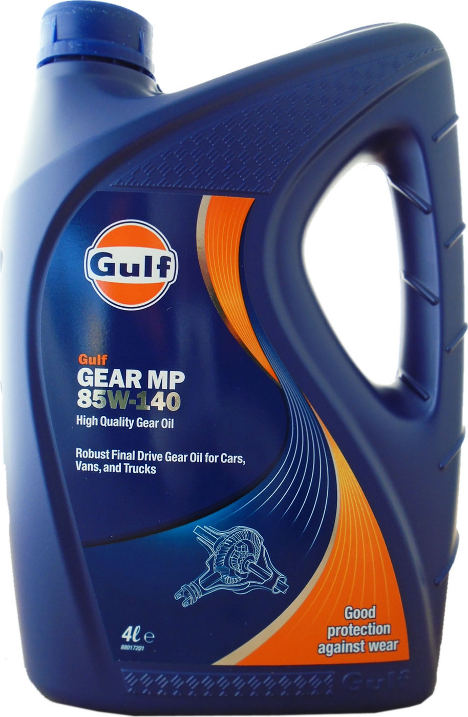 фото Трансмиссионное масло GULF Gear MP SAE 85W-140 (4л)