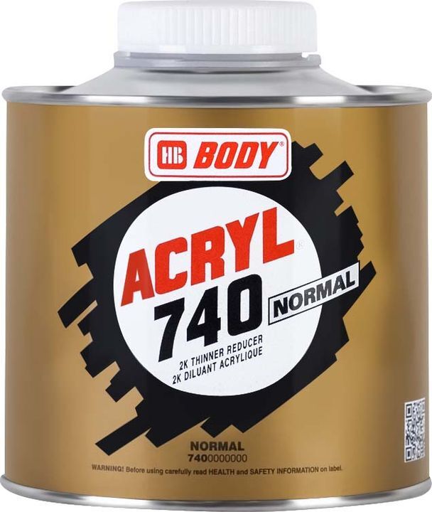 Растворитель HB BODY 740 ACRYL (норм.) (0,5л)