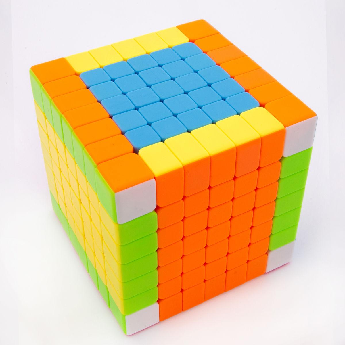 Цветной 7. Кубик Fanxin Magic Cube 3x3 Transformer Stickerless. Кубик Fanxin Apple Cube. Кубик Magic Cube 2х2х3 (микс). Головоломка куб в коробке.