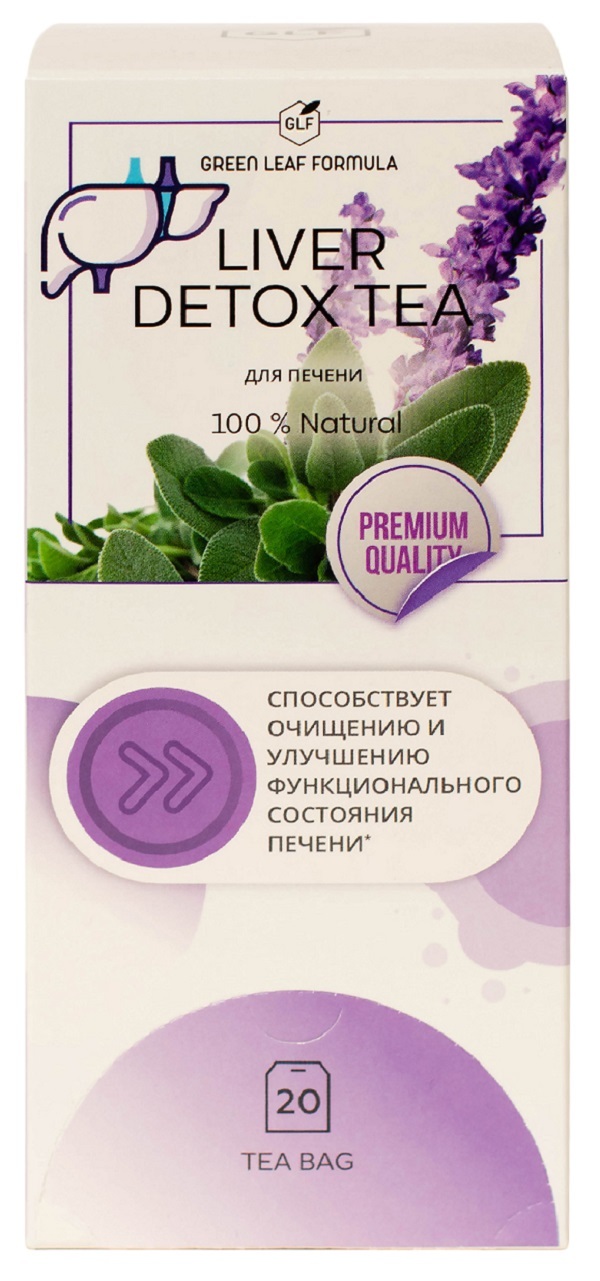 Чай для очищения организма LIVER DETOX TEA — купить в интернет-магазине ...