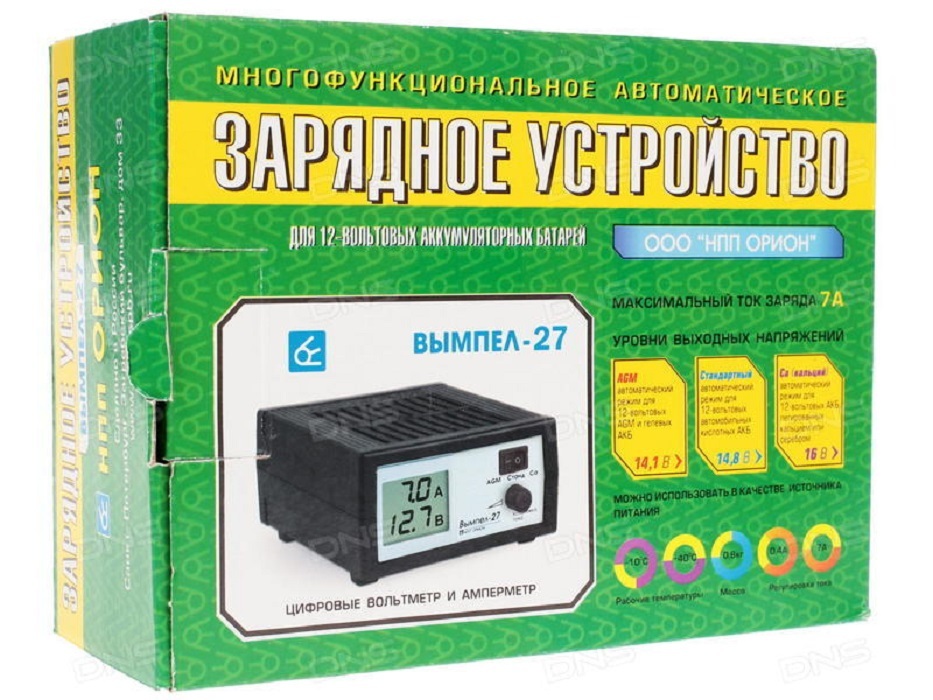 Акб вымпел. Зарядное устройство Вымпел 16.8 вольт. ЗУ Вымпел-20 (автомат,0-7а, 7.5/15/19в, стрел.амперм) НПП Орион. Зарядное устройство для автомобильного аккумулятора Орион Вымпел 37. Вымпел27 Orion ЗУ 12v, 0-7a (Орион) Вымпел-27 автомат, дисплей.