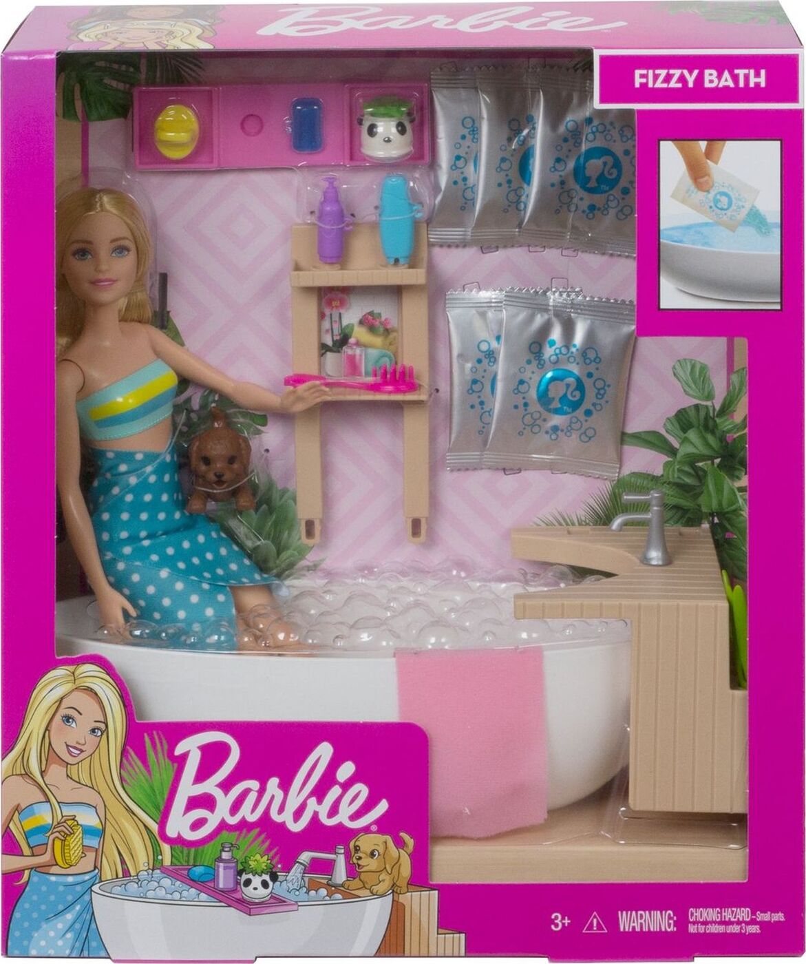 Набор игровой Barbie спа-салон gjn32