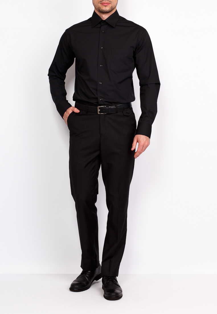 Черная рубашка и брюки мужские