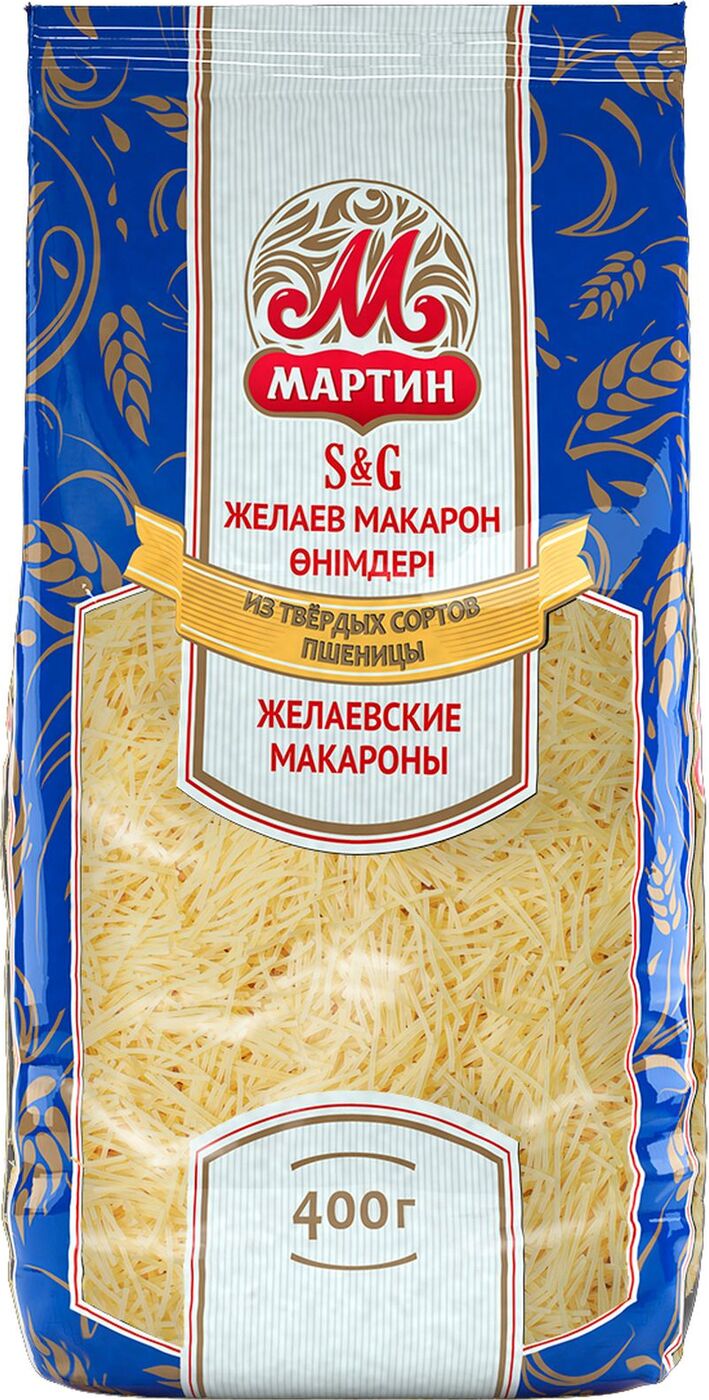 Макароны Мартин "Вермишель №1", 20 шт по 400 г - купить с доставкой по ...
