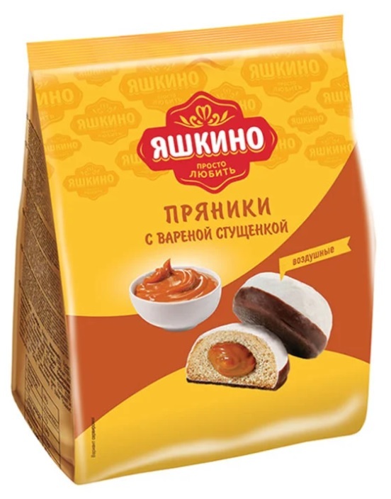 Пряники «Яшкино» с вареной сгущенкой, 350г купить на OZON по низкой ...