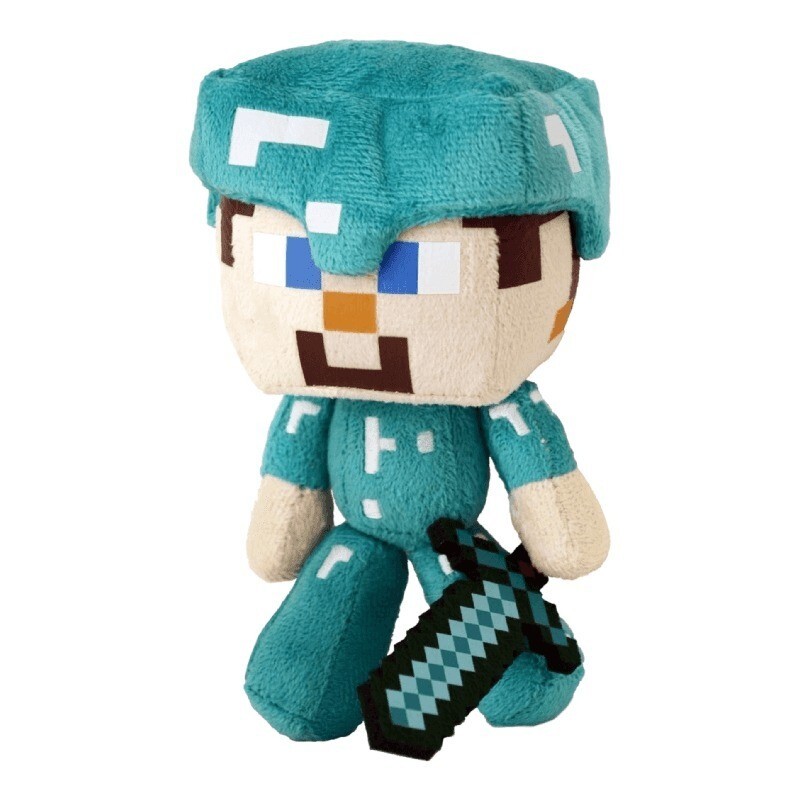 Игрушки minecraft майнкрафт. Плюшевый Стив в алмазной броне майнкрафт. Мягкая игрушка Стив в алмазной броне. Плюшевые игрушки майнкрафт Стив. Мягкие игрушки майнкрафт Стив в алмазной броне.
