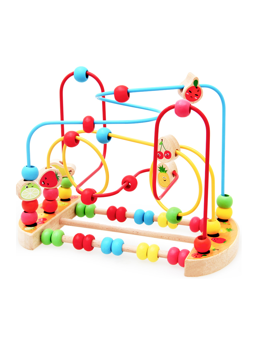 деревянный лабиринт с шариками