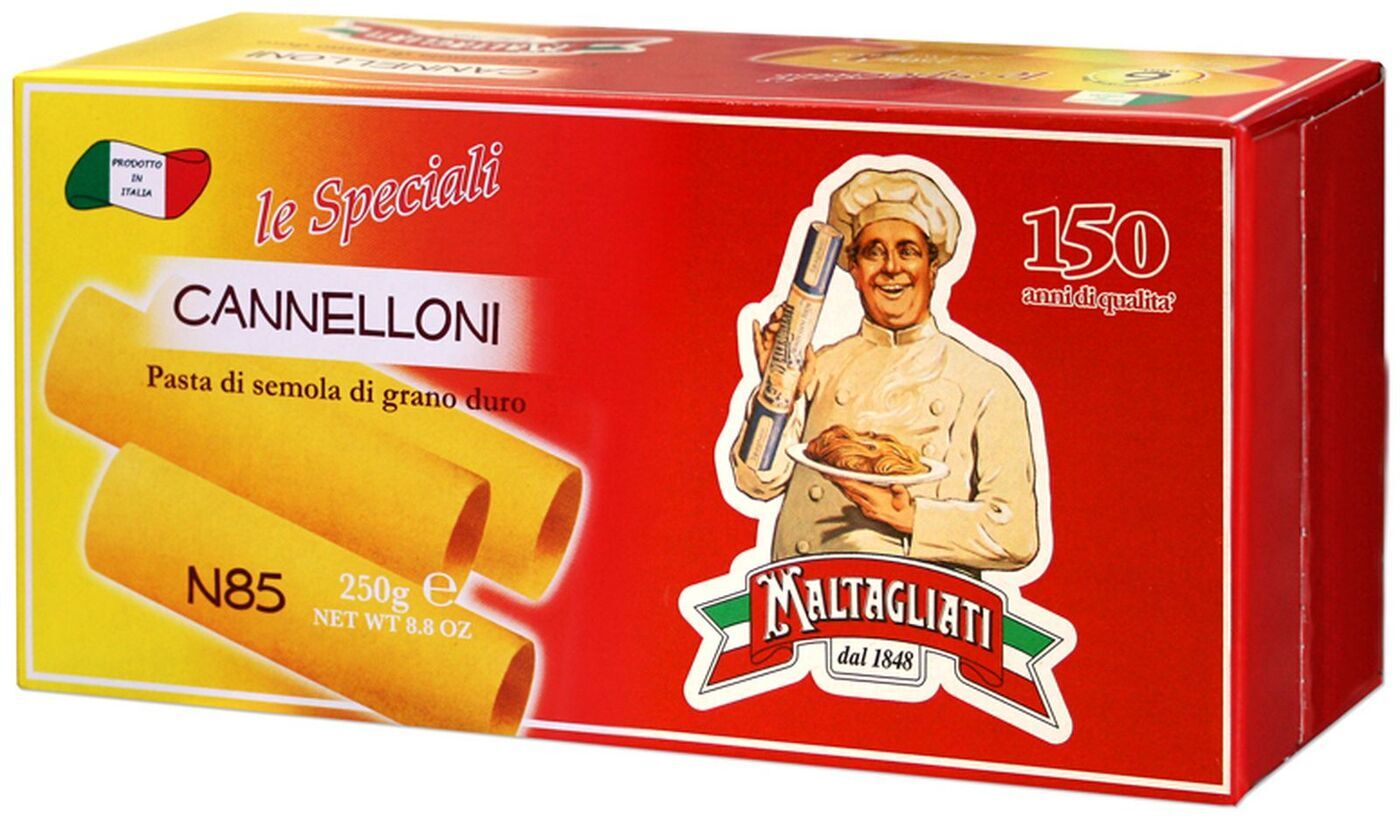 Макароны Maltagliati Каннеллони, 24 шт по 500 г — купить в интернет ...