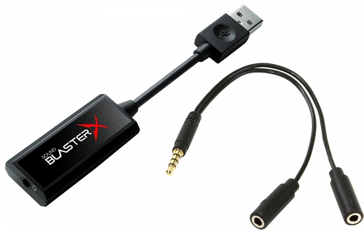 Звуковая карта creative sound blasterx g5