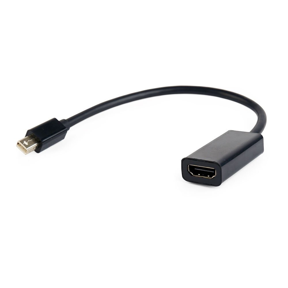 ПереходникminiDisplayPort-HDMI,CablexpertA-mDPM-HDMIF-02,20M/19F,15см,черный