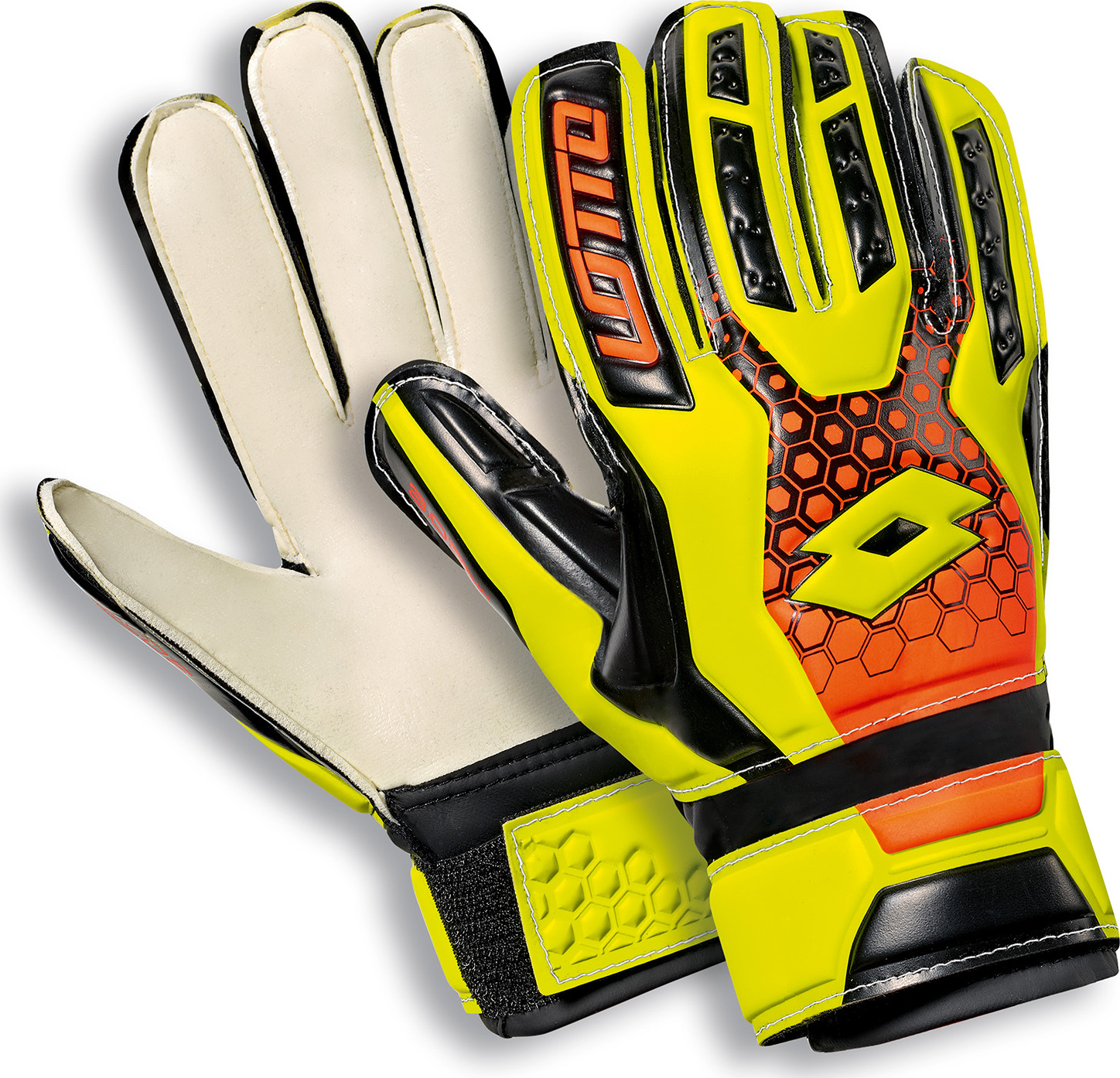 Перчатки вратарские детские Lotto Glove GK Spider 900; размер 4