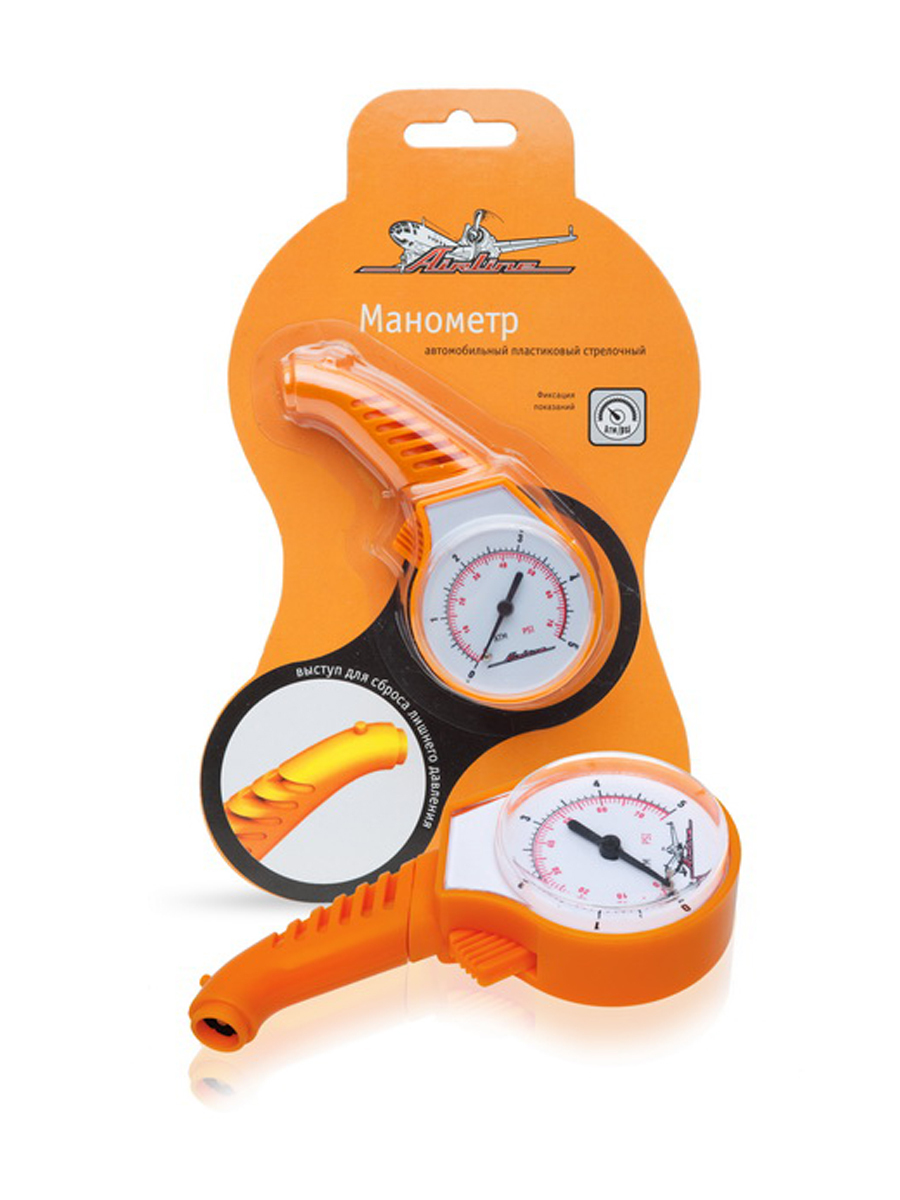 Характеристики Манометр стрелочный пластиковый 5 АТМ (APR-M-05 ...