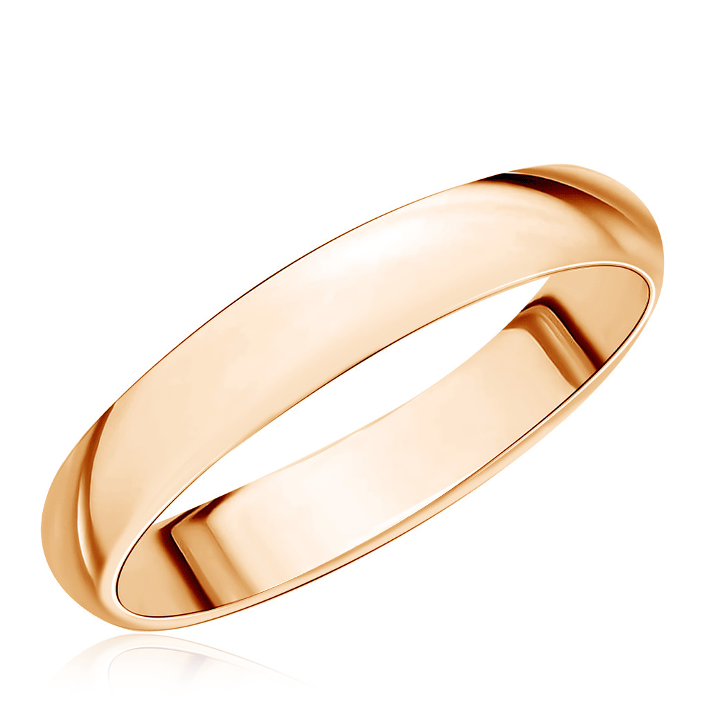 Бронницкий ювелир кольцо из красного золота 15020252