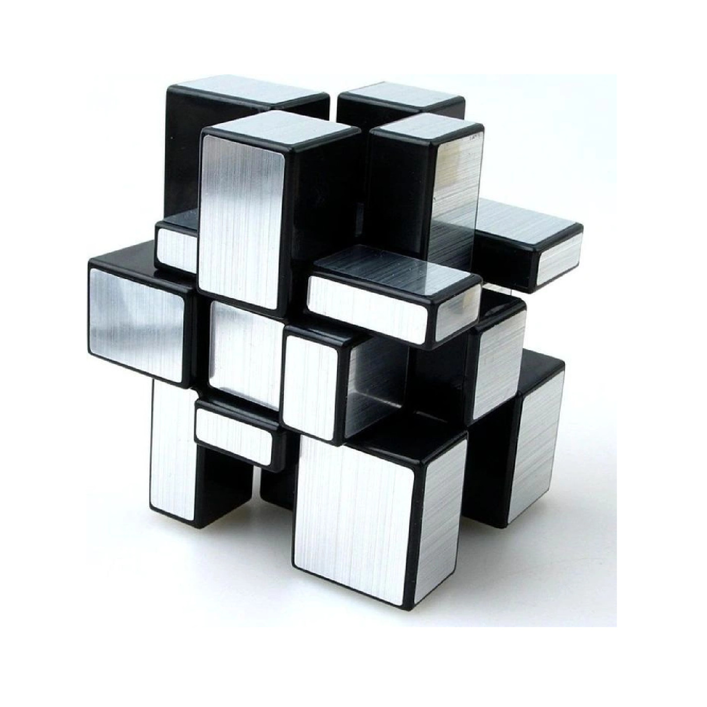 Зеркальный кубик 3х3 серебро