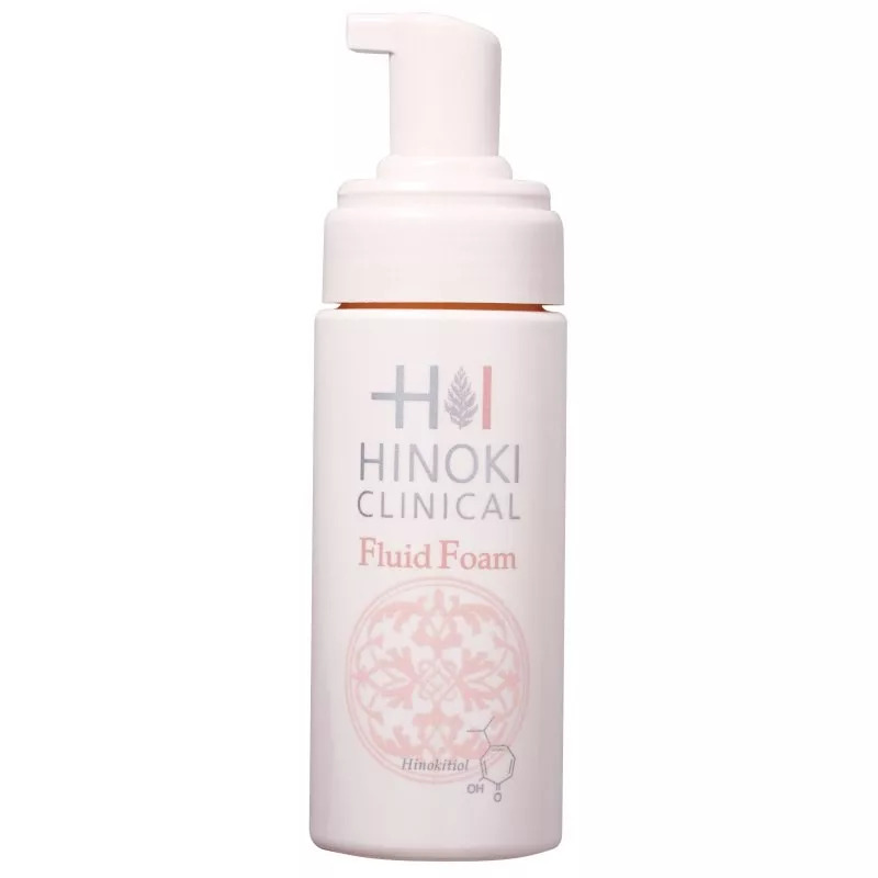 Нежная пенка для умывания. Hinoki Clinical Fluid Foam жидкая пенка, 150 мл. Пенка для умывания 150 мл. Hinoki Clinical косметика. Hinoki Clinical лосьон высокоактивный hoch Akti.