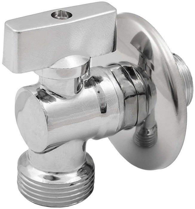 Кран шаровый угловой для стиральных машин 15x20 - купить по низкой цене ...