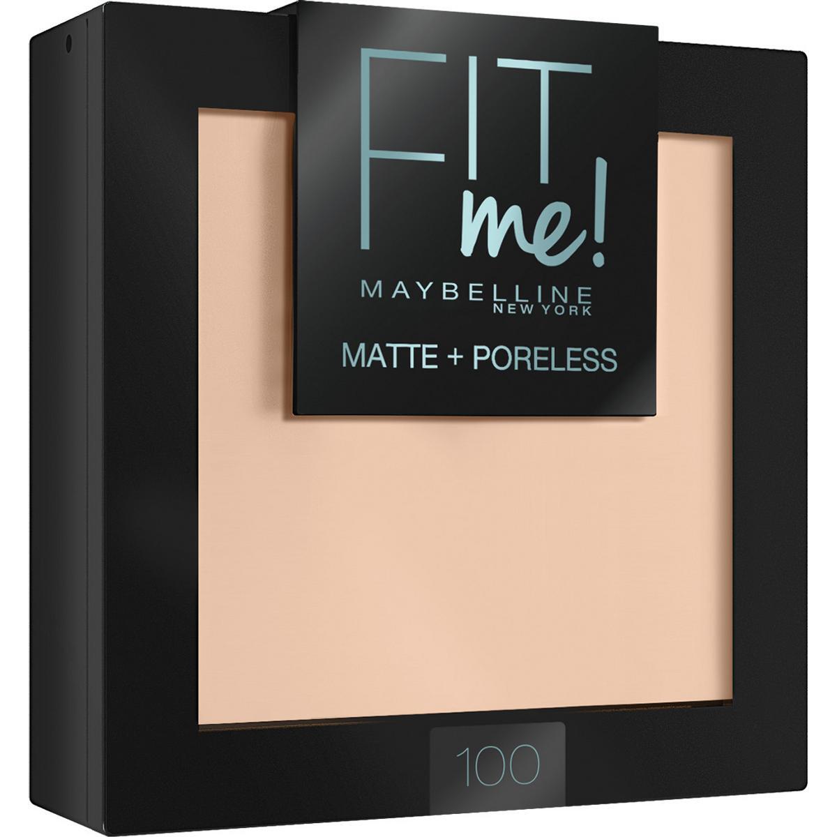 Maybelline New York Пудра для лица "Fit Me", матирующая, скрывающая ...