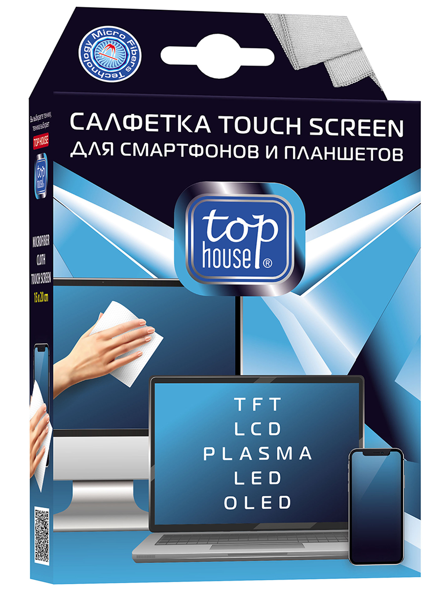 Салфетка для смартфонов и планшетов Top House 