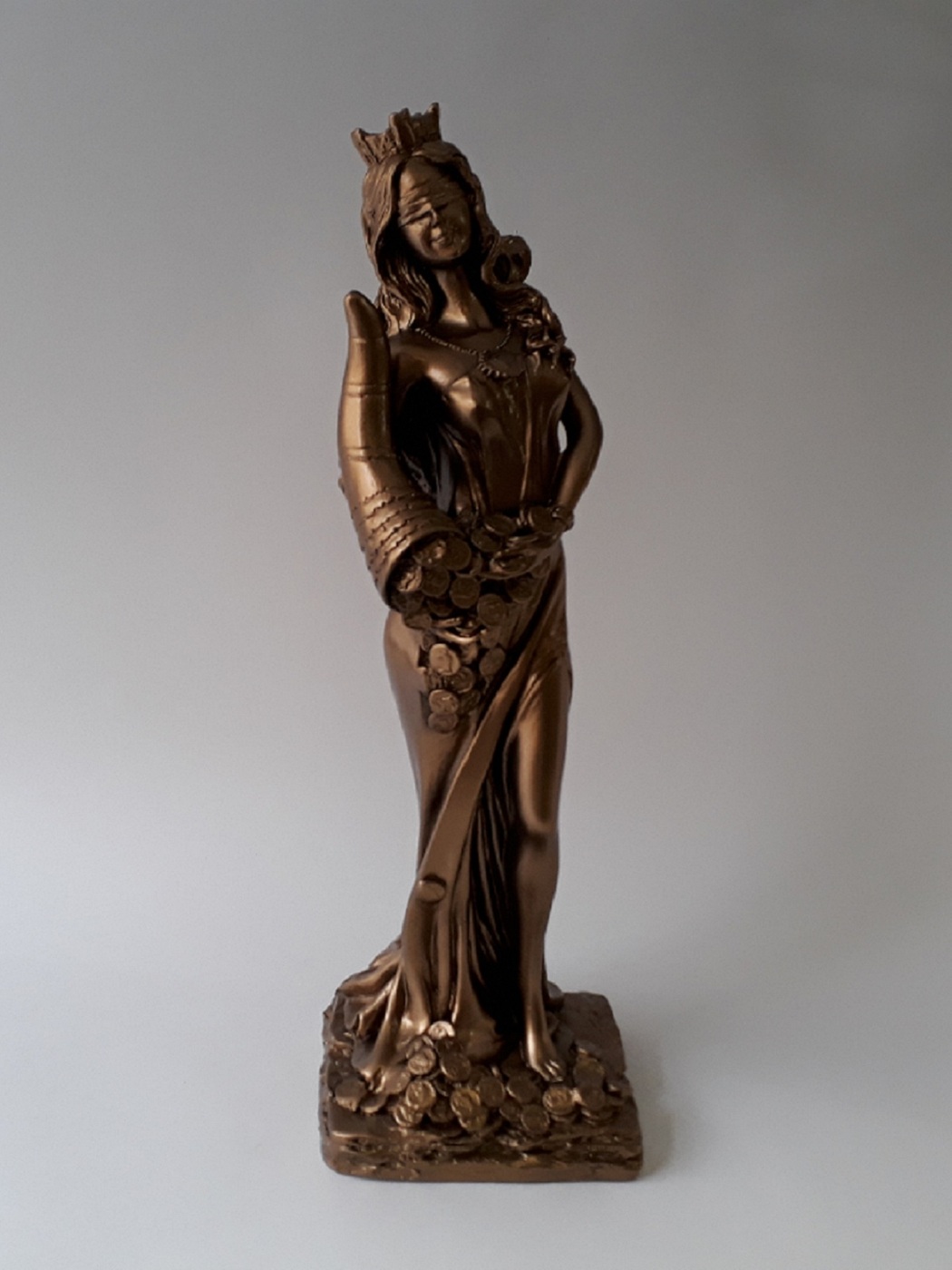 Статуэтка Фортуна богиня удачи 30 см. Бронза. Гипс — купить в интернет ...