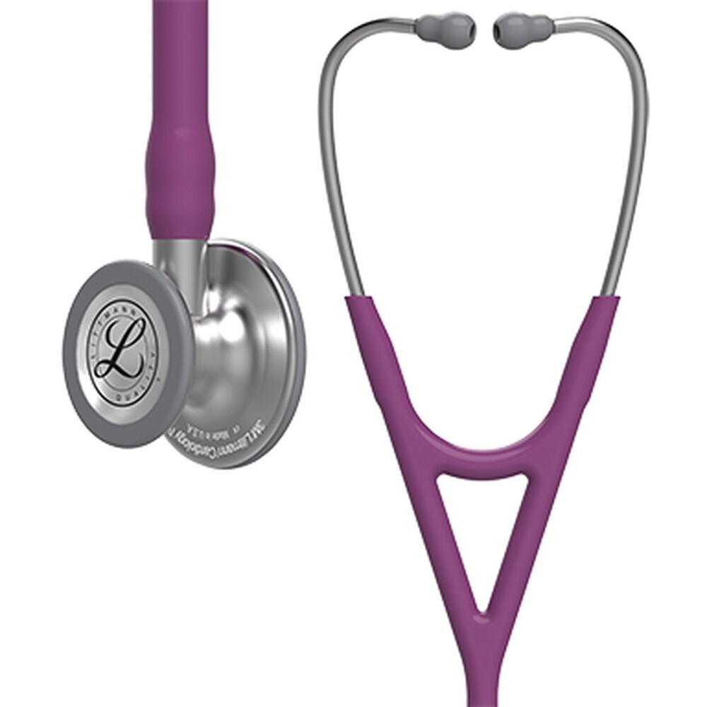 Стетоскоп Littmann Cardiology IV, сливовая трубка, стальная акустическая головка, 69 см, 6156