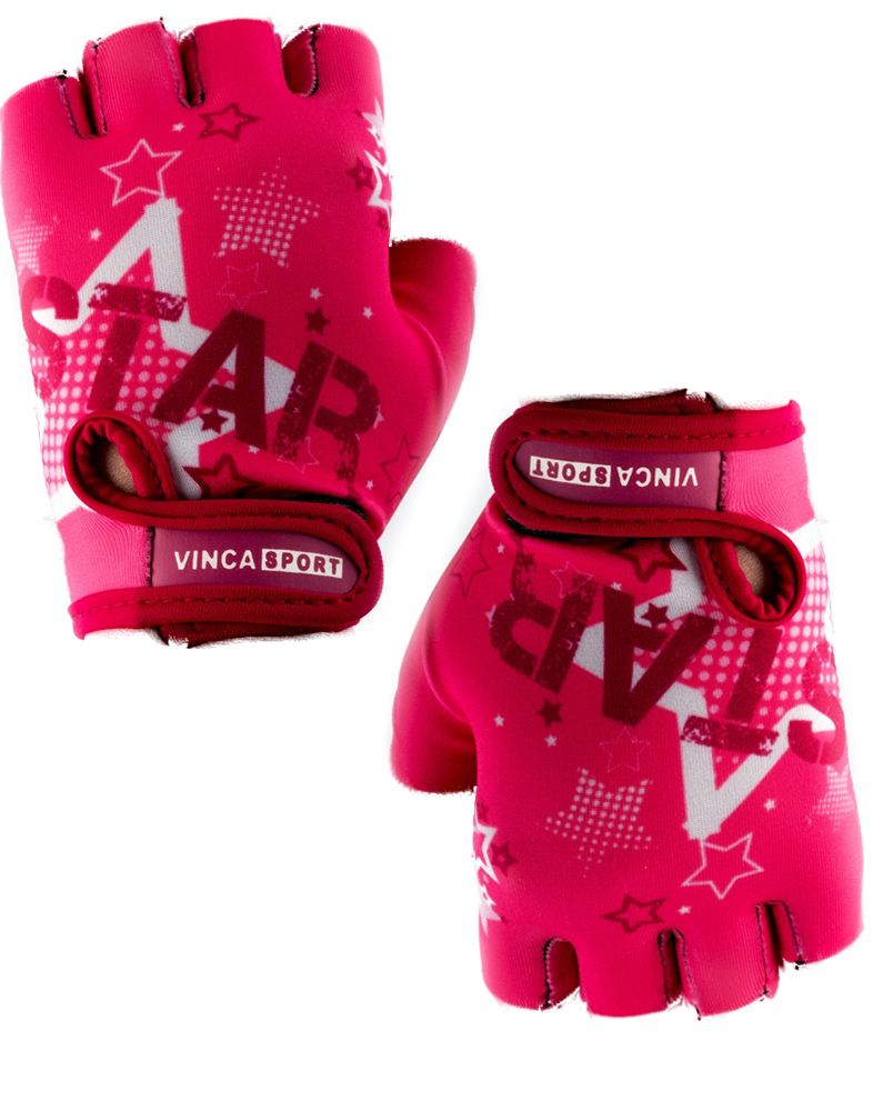 Перчатки велосипедные детские Vinca Sport "Star", размер:5XS — купить в ...