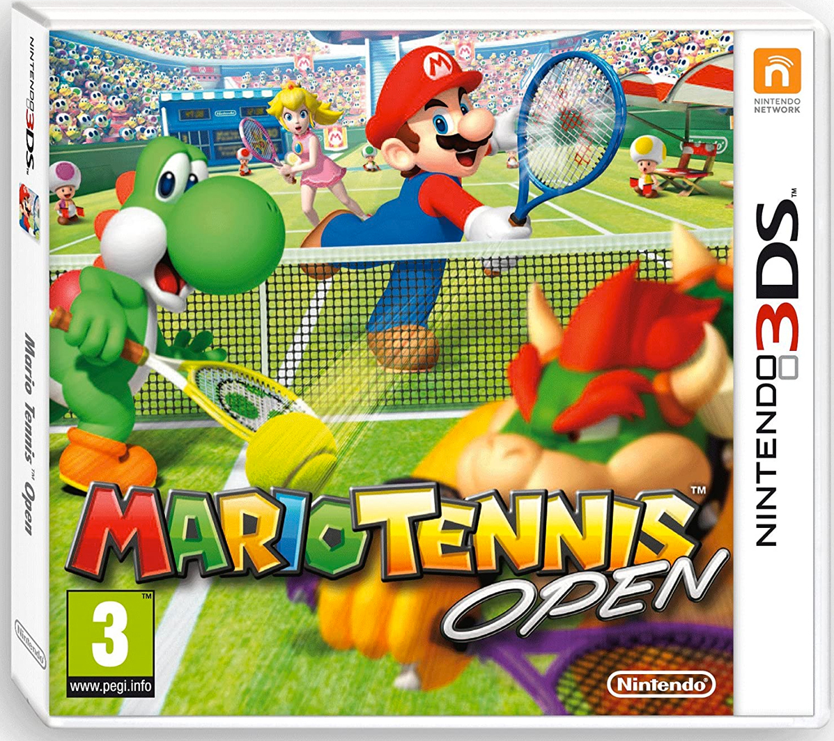 Игра Mario Tennis Open (Nuntendo 3DS Языки: Английский/Русский/Французский/Испанский/Немецкий/Итальянский/Нидерландский/Португальский)