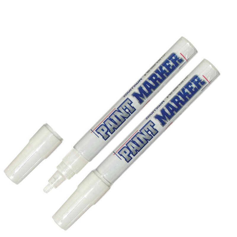 Маркер пеинт (лак) MunHwa 2 мм белый, 2 штуки - купить с доставкой по ...