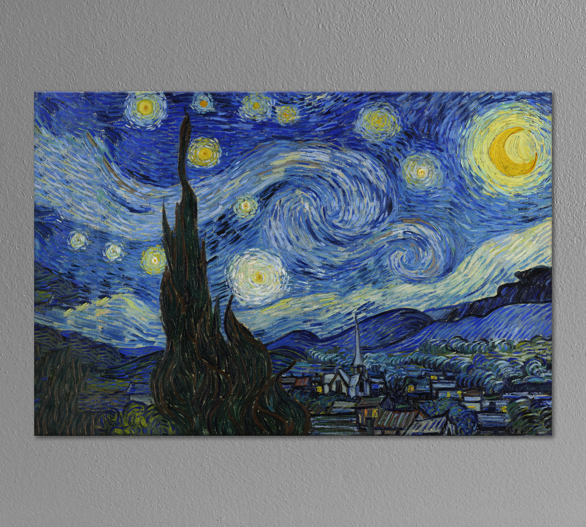 звездное небо картинки ван гог