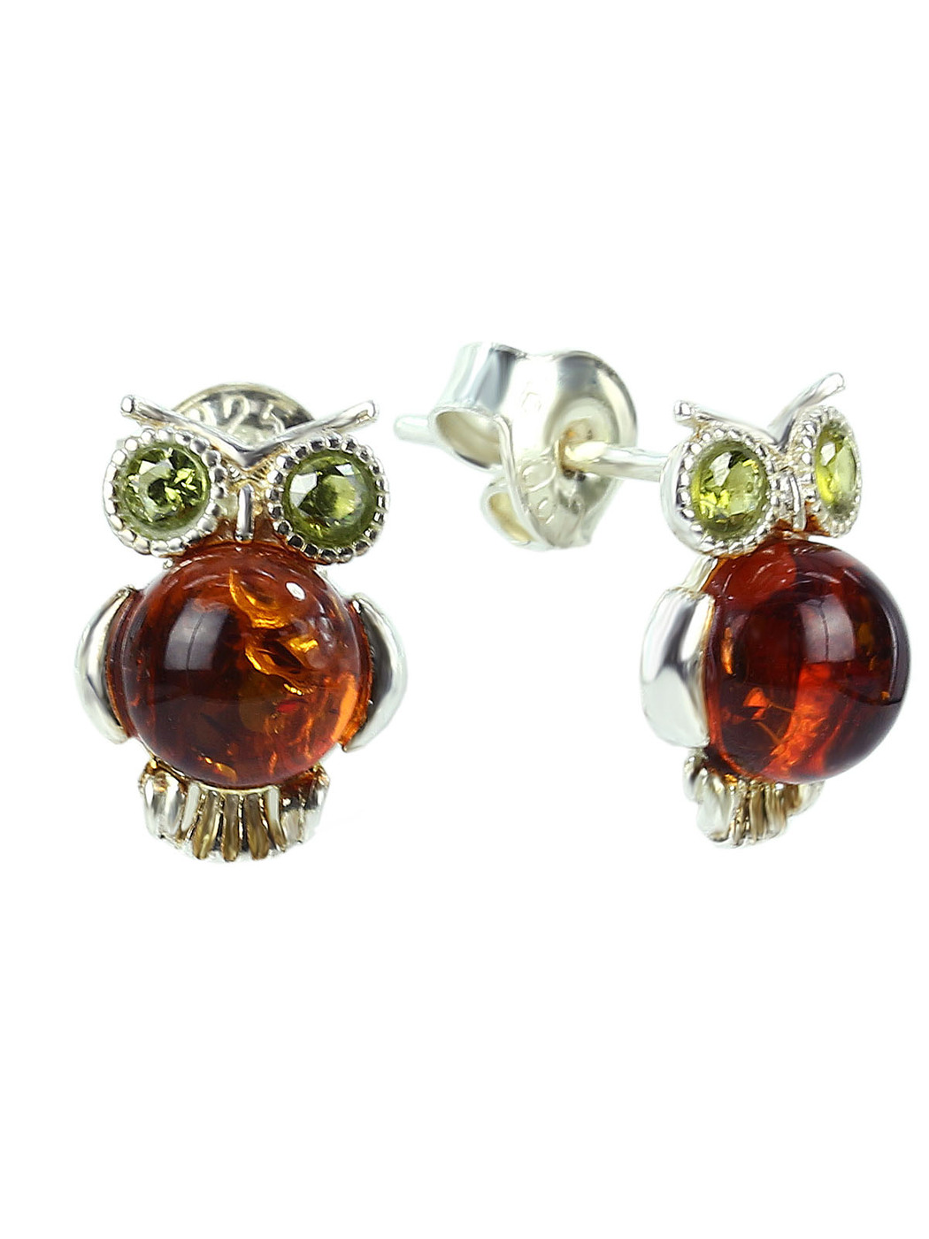 Серьги Ivanka Silver Сова малая — купить в интернет-магазине OZON с ...