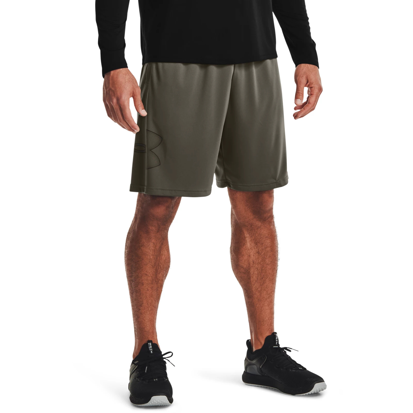 ua tech graphic shorts