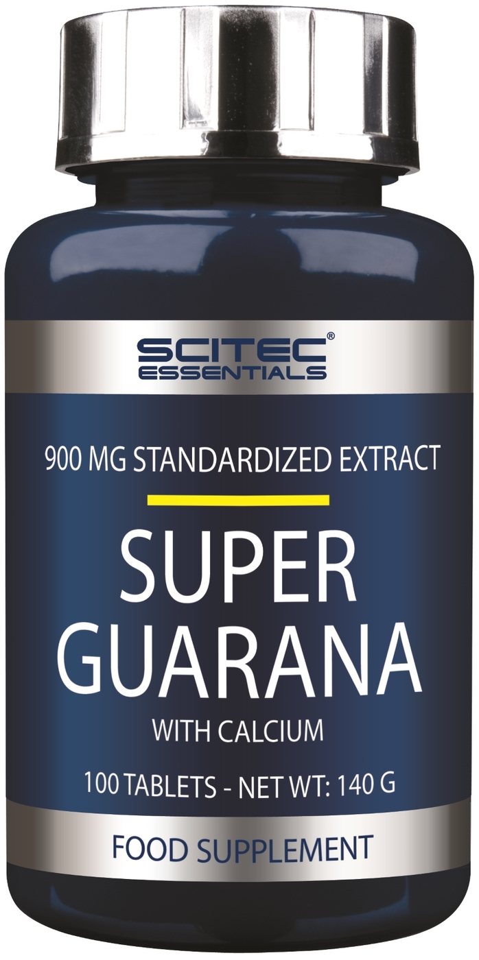 ГуаранаScitecNutritionSuperGuarana900мг100таб.(таблетка1.4г.)