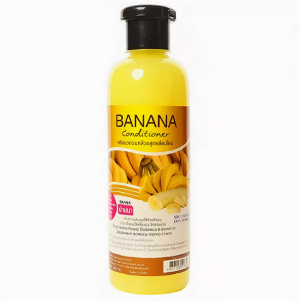 Кондиционер для волос с бананом