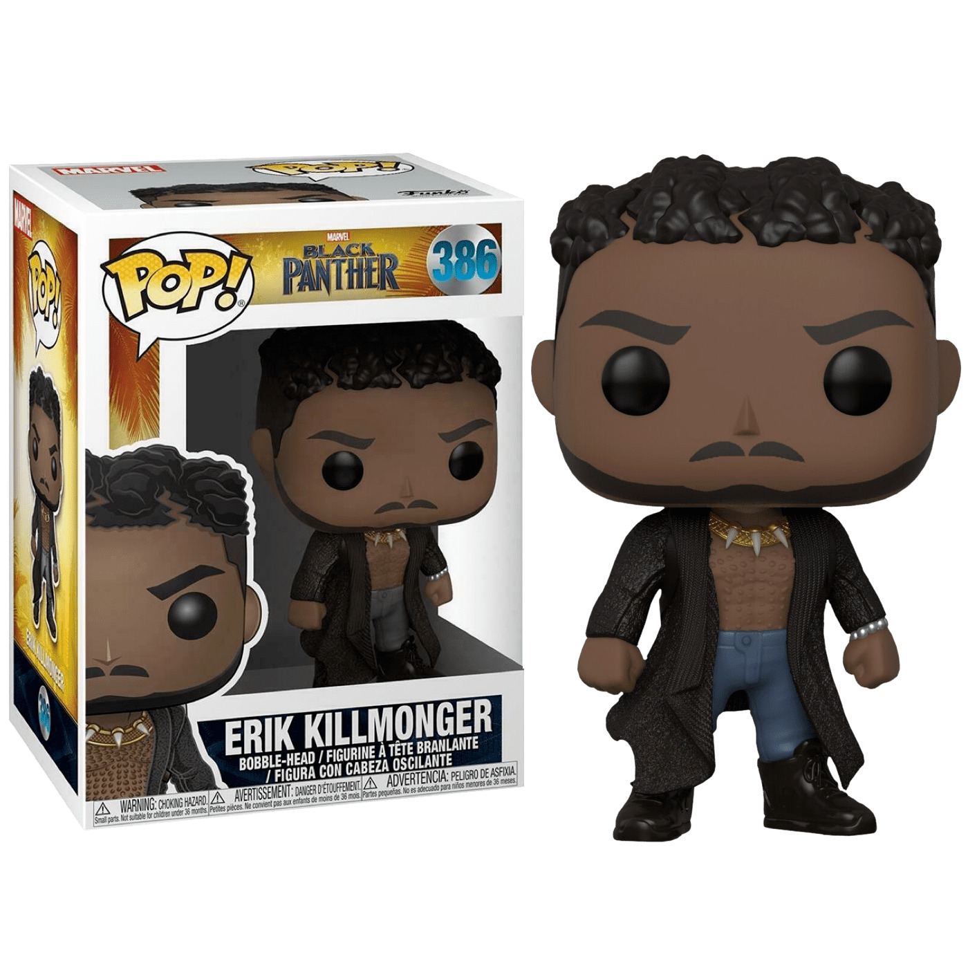 erik killmonger funko pop