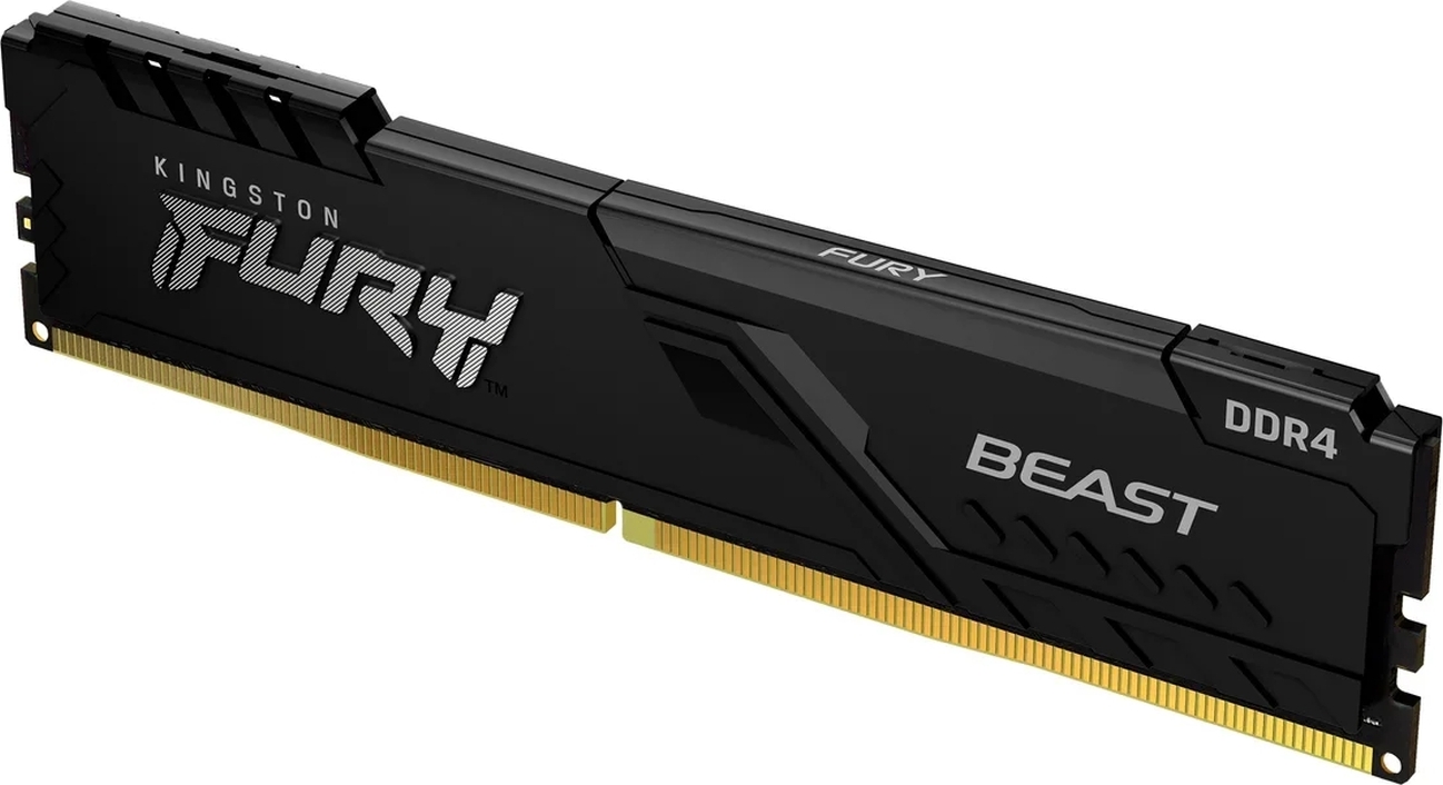 KingstonFuryОперативнаяпамятьBeastBlackDDR43200МГц1x16ГБ(KF432C16BB1/16)