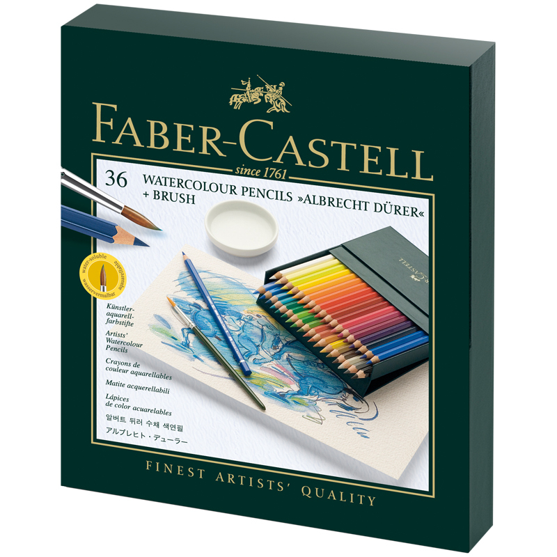 КарандашиакварельныехудожественныеFaber-Castell"AlbrechtDurer",36цв,студийнаякоробка