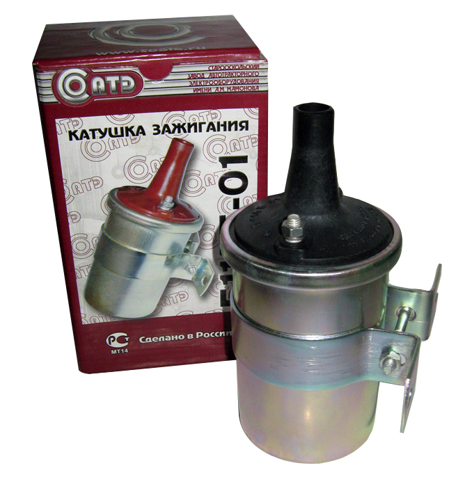 Катушка зажигания ЗиЛ (СОАТЭ) Б 114Б 01 - Соатэ арт. Б114Б-01 - купить ...