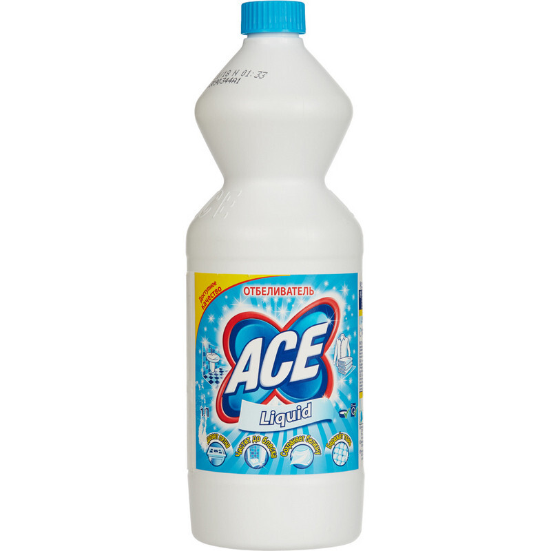 Отбеливатель ACE жидкий 1л - купить с доставкой по выгодным ценам в ...