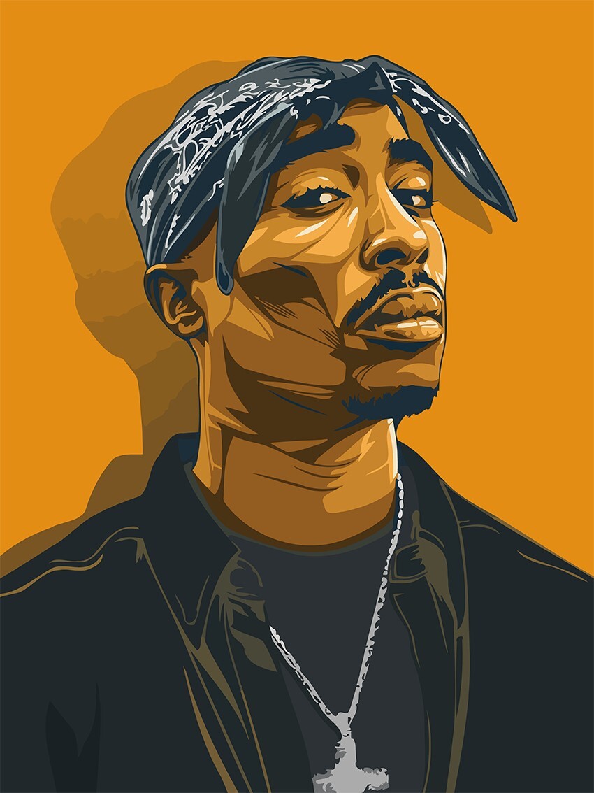 Картина по номерам на холсте Музыка 2pac Тупак Шакур - 6288 В 30x40 -  купить с доставкой по выгодным ценам в интернет-магазине OZON (327124916)