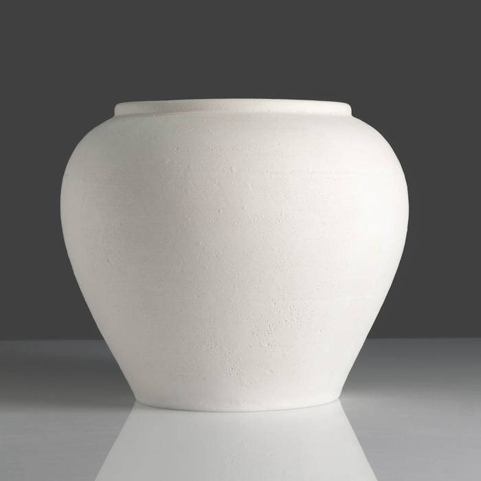 Ваза греческая, гипс (арт. Гипсовая ваза. 50-552). Ваза гипс. Гипсовые вазы.