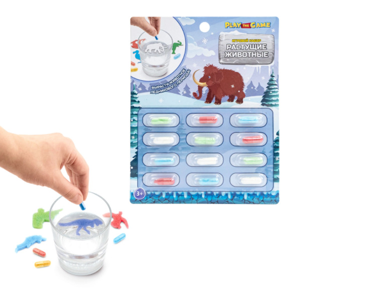 Игровой набор Растущие животные Игровой набор животные Детский игровой ...