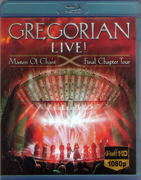 Gregorian Live Masters of Chant Final Chapter Tour (Blu-ray диск)