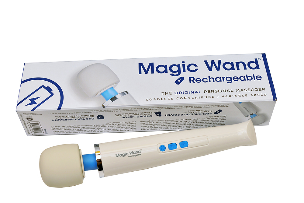 Вибратор Vibratex Magic Wand Rechargeable, белый - характеристики, фото и о...