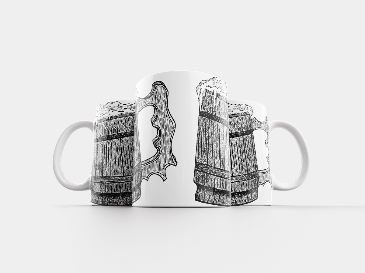 Beer mug ул пушкина 15 25 фото Кружка Printstar "Beer, кружка, medieval", 320 мл - купить по доступным ценам в 