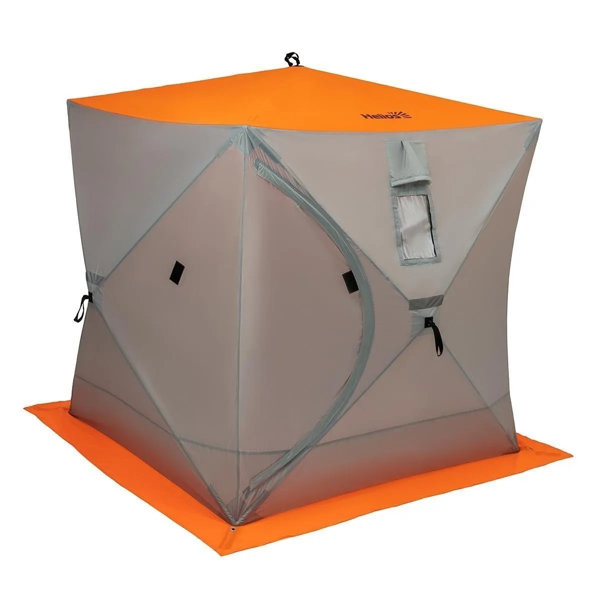 Зимняя палатка двухместная. Зимняя палатка куб Хелиос 1.8 1.8. Зимняя палатка куб Helios 1.8х1.8. Палатка зимняя куб 1,8х1,8 Orange Lumi/Gray (HS-ISC-180olg) Helios. Палатка зимняя Гелиос куб 1,8.