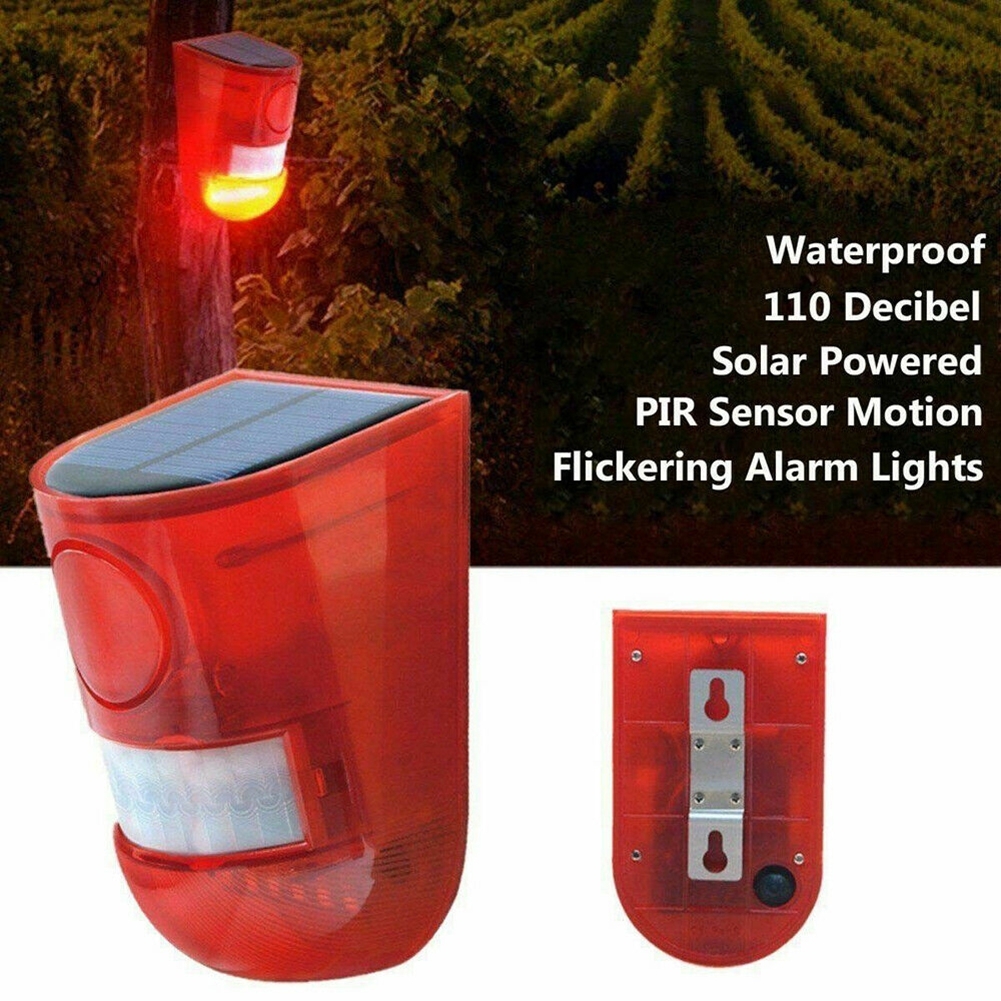 Outdoor Sound and Light Alarm. Alarm Lamp.