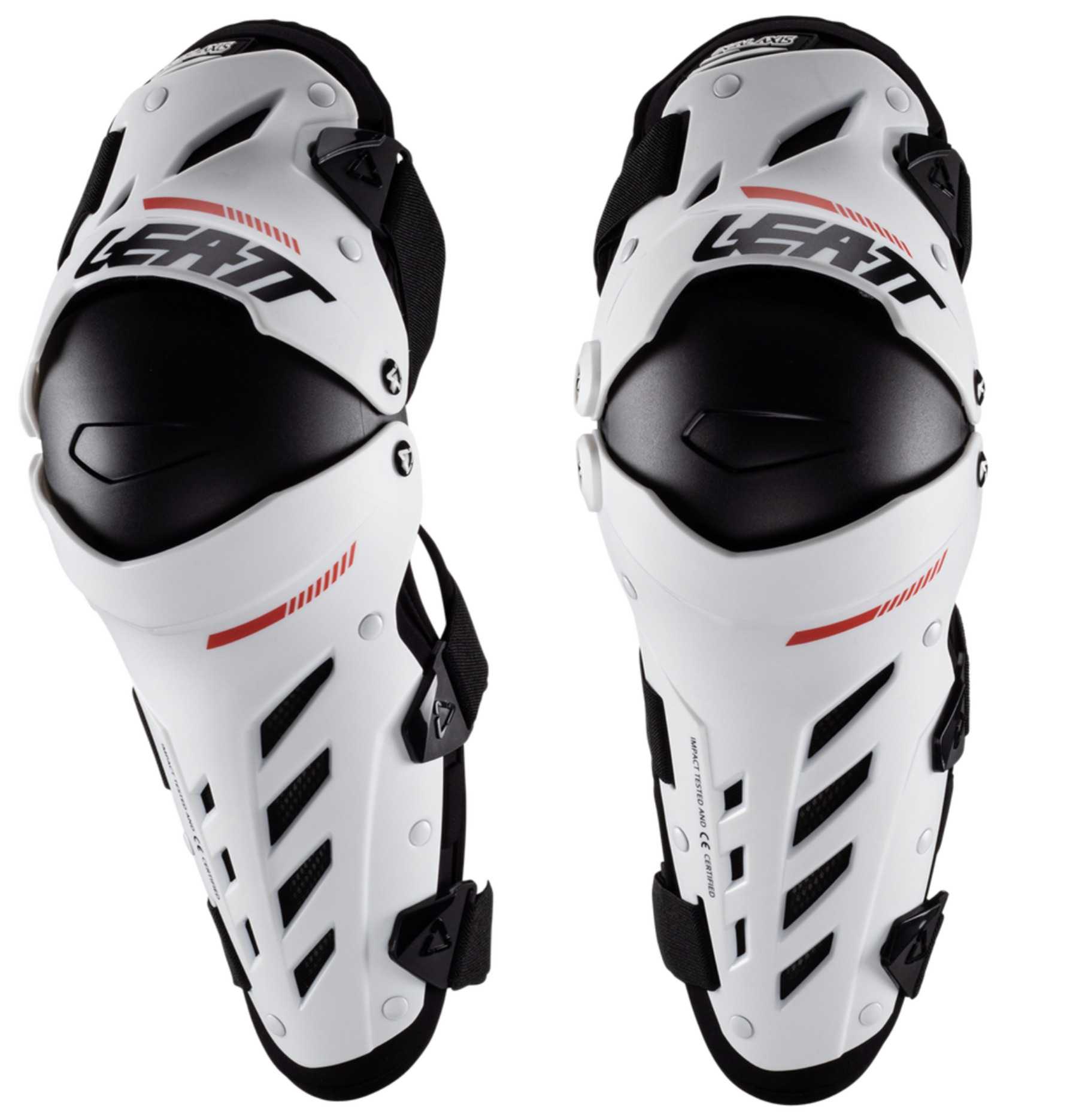 Наколенники Leatt Dual Axis Knee & Shin Guard White L/XL купить по