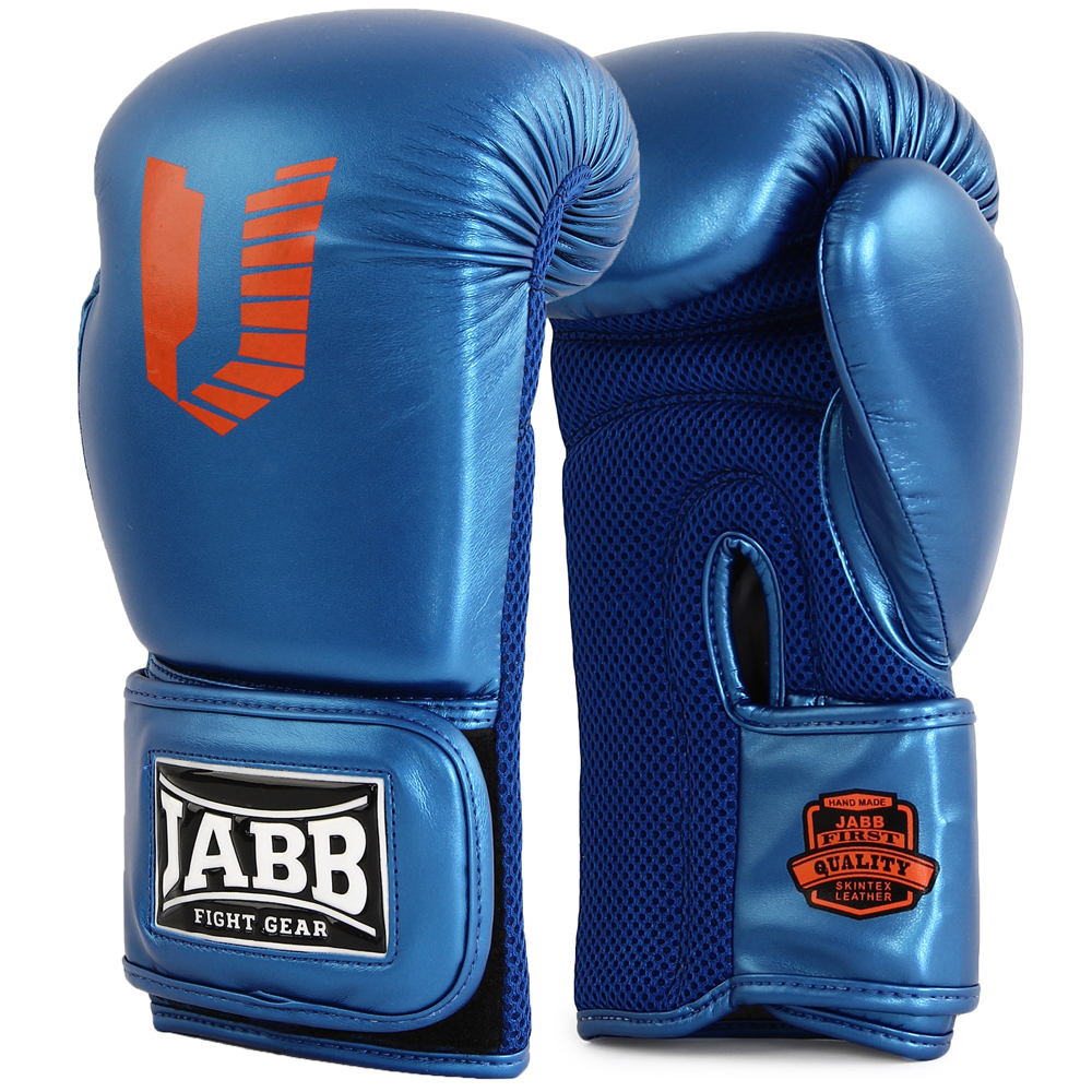 Боксерские перчатки Jabb JE-4056/Eu Air 56 синий 12ун., 8 oz (унций ...