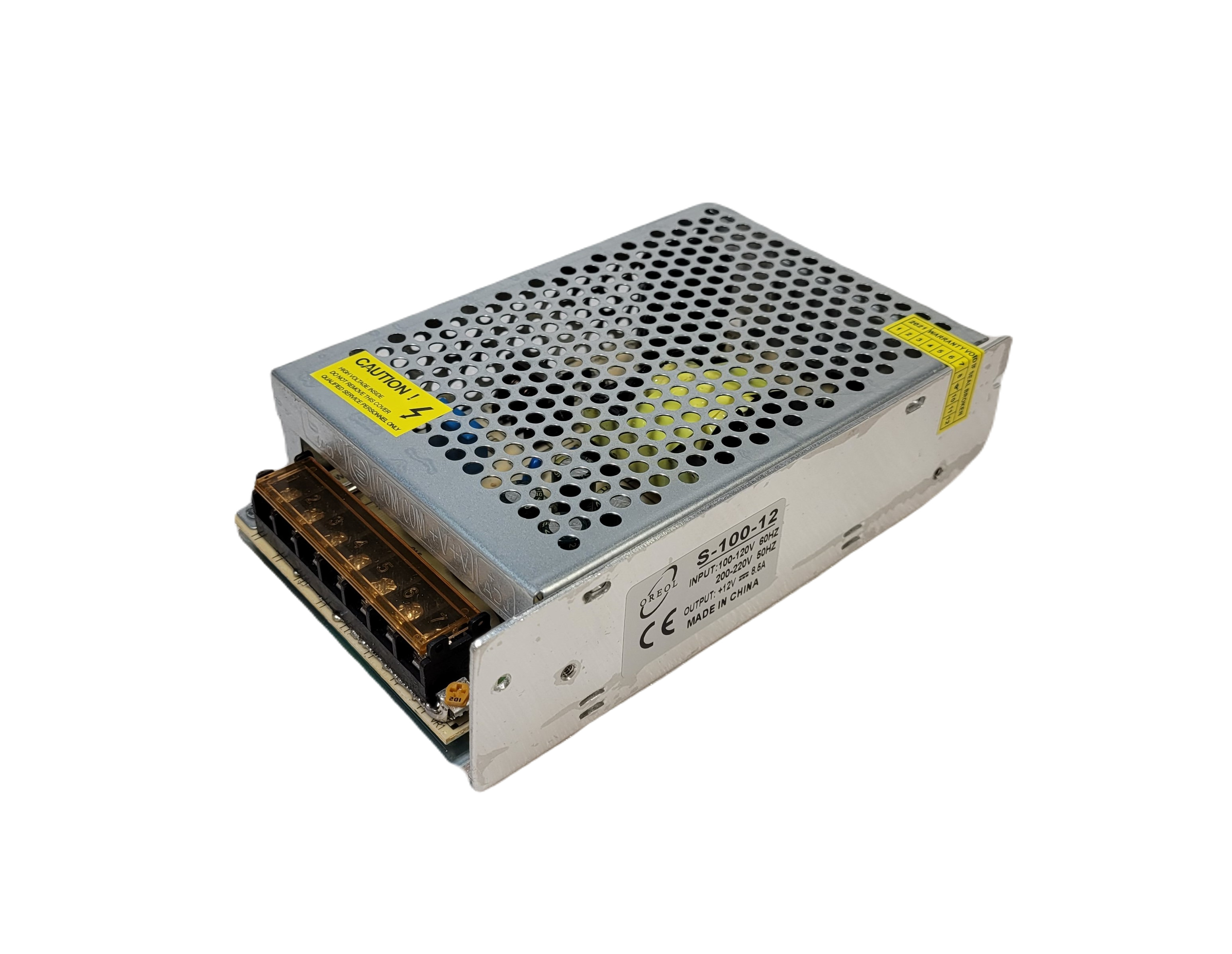 Блок питания для светодиодной ленты OREOL, 12В, 100 Вт, IP20 - купить ...