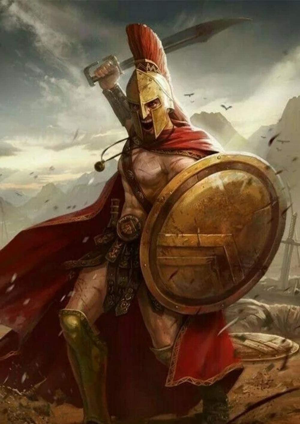 Спартанский воин Леонид