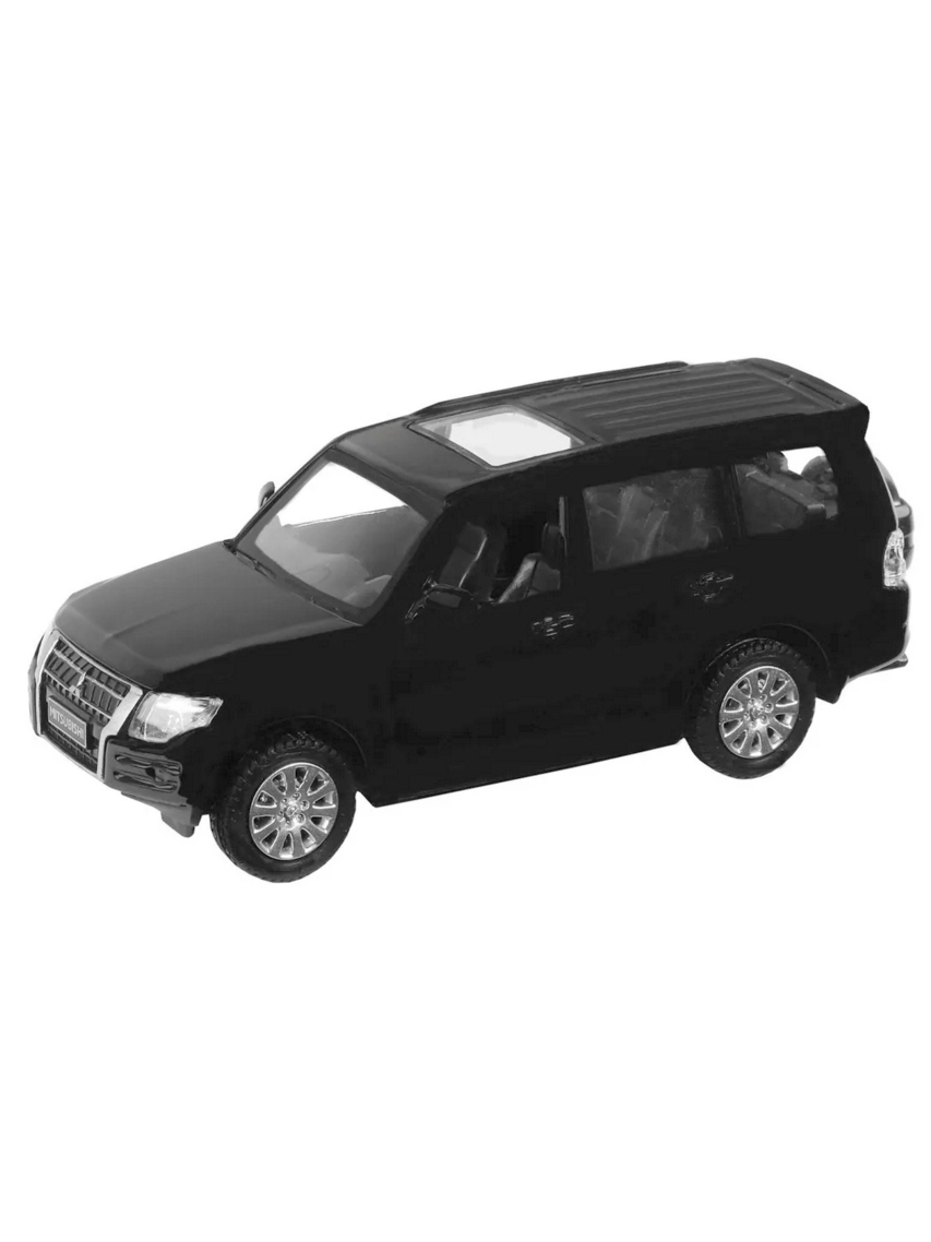 Модель машины 1:43 Mitsubishi Pajero 4WD Turbo (11,5см) инерция Черный